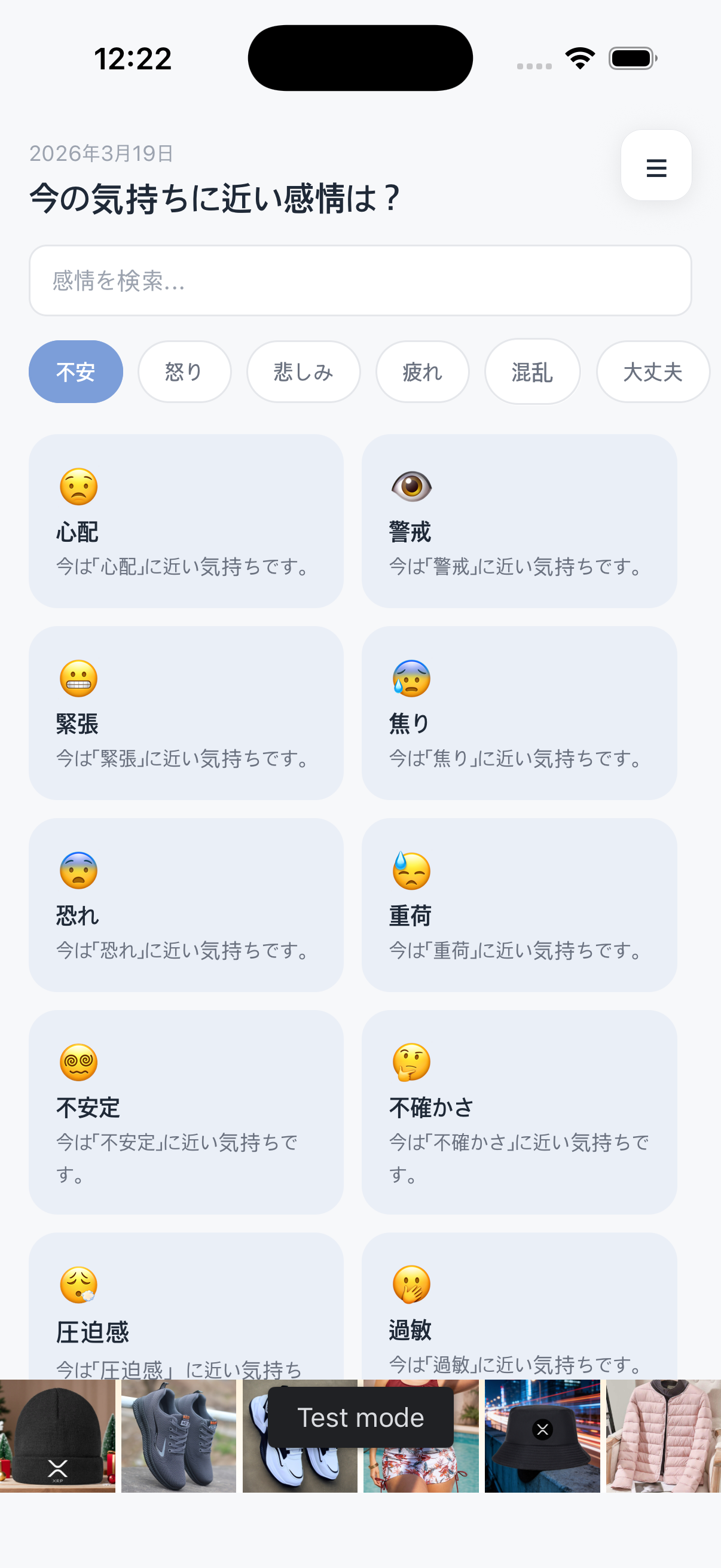 Japanese screenshot record